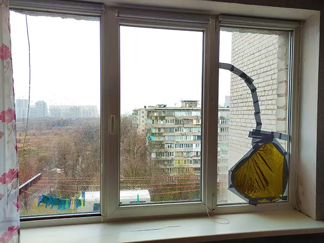 Ремонт вікна після вибуху